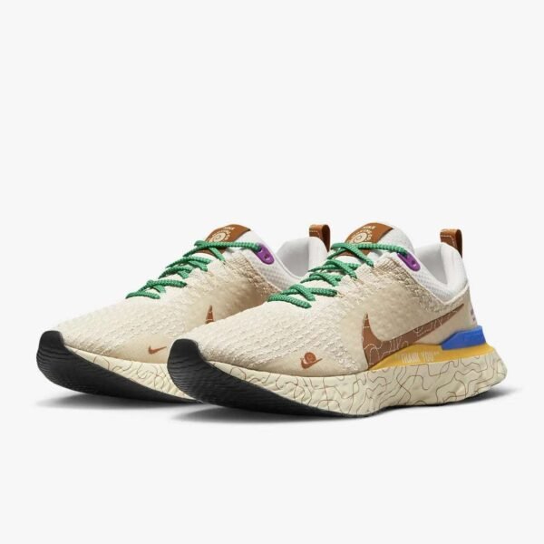 Nike React Infinity Run Flyknit 3 Premium Moving Company Phantom Oatmeal Citron