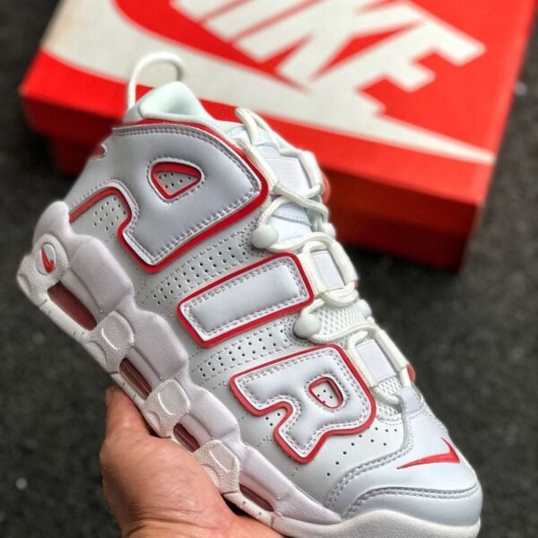 Nike Air More Uptempo White Varsity Red