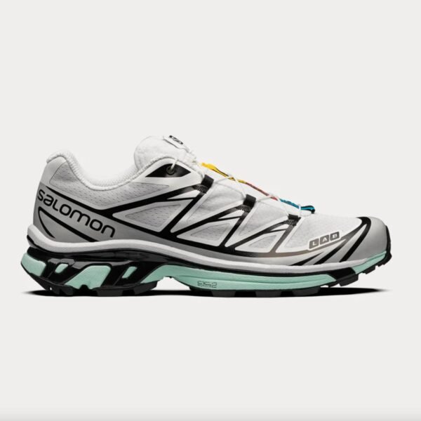 Salomon XT-6 sneaker in the "White Icy Morn
