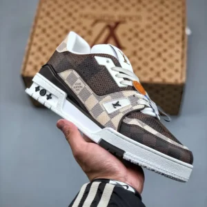 Louis Vuitton #54 Signature Damier Ebene Multi Trainer