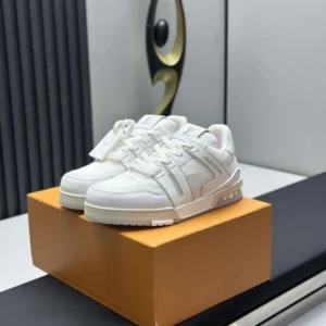 Louis Vuitton White Trainer Sneaker