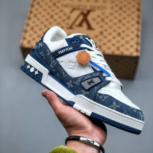 Louis Vuitton Blue White Trainer