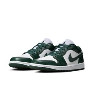 Air Jordan 1 Low White Galactic Jade