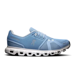 On Cloud 6 Chambray White